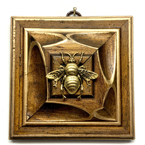 Wooden Frame with Grande Bee (4.25” wide)
