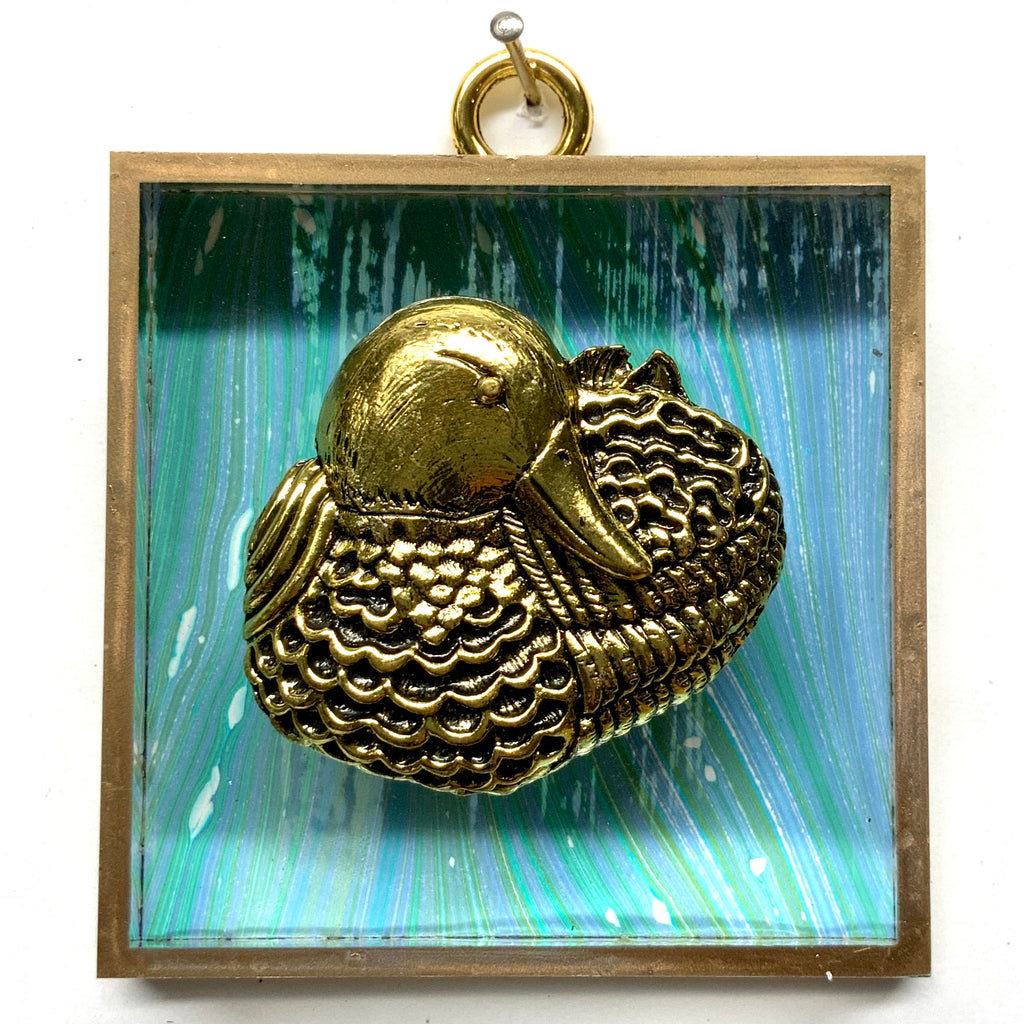 Acrylic Frame with Duck / Slight Imperfections (3