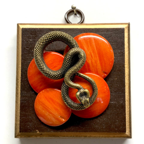 Wooden Frame with Snake (3.25