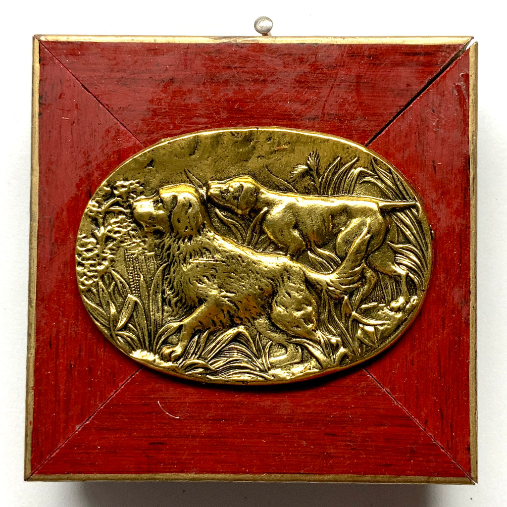 Modern Lacquered Frame with Sporting Dogs (3