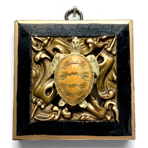 Lacquered Frame with Turtle (3.5” wide)