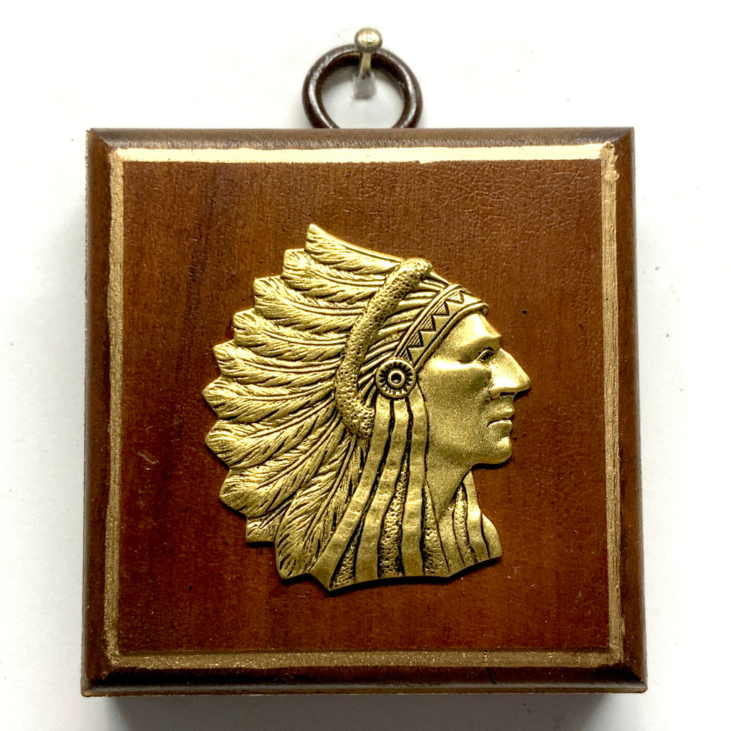 Mahogany Frame with Chief (2.5” wide)