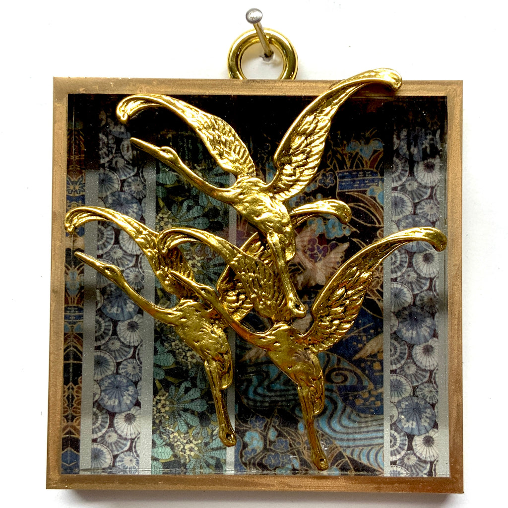 Acrylic Frame with Cranes / Slight Imperfections (3