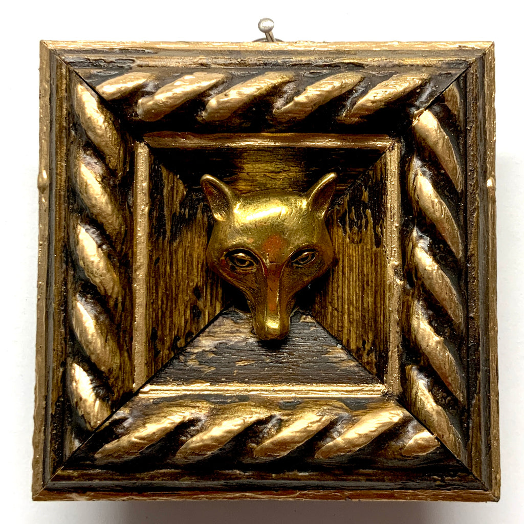 Wooden Frame with Fox (3.5
