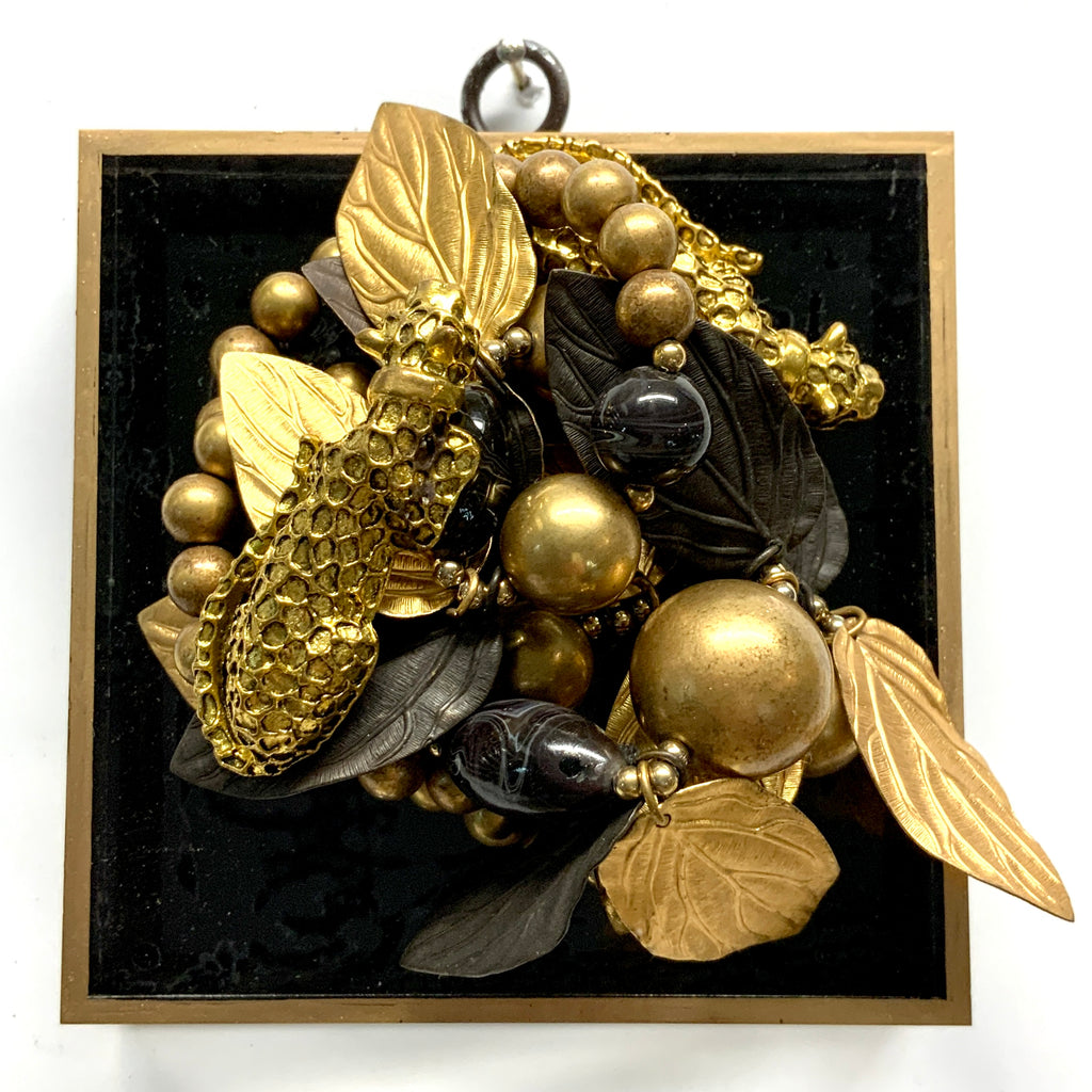 Acrylic Frame with Leopards on Necklace / Slight Imperfections (4