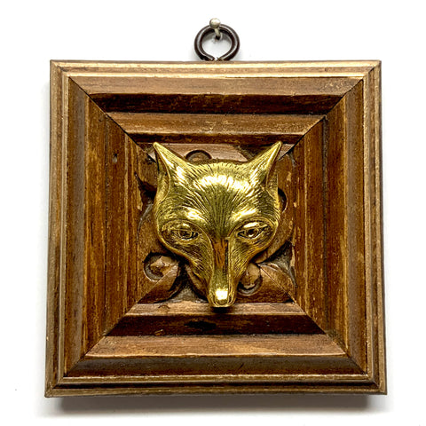 Wooden Frame with Fox (4