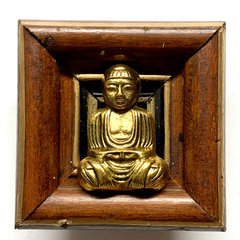 Wooden Frame with Buddha (2.5