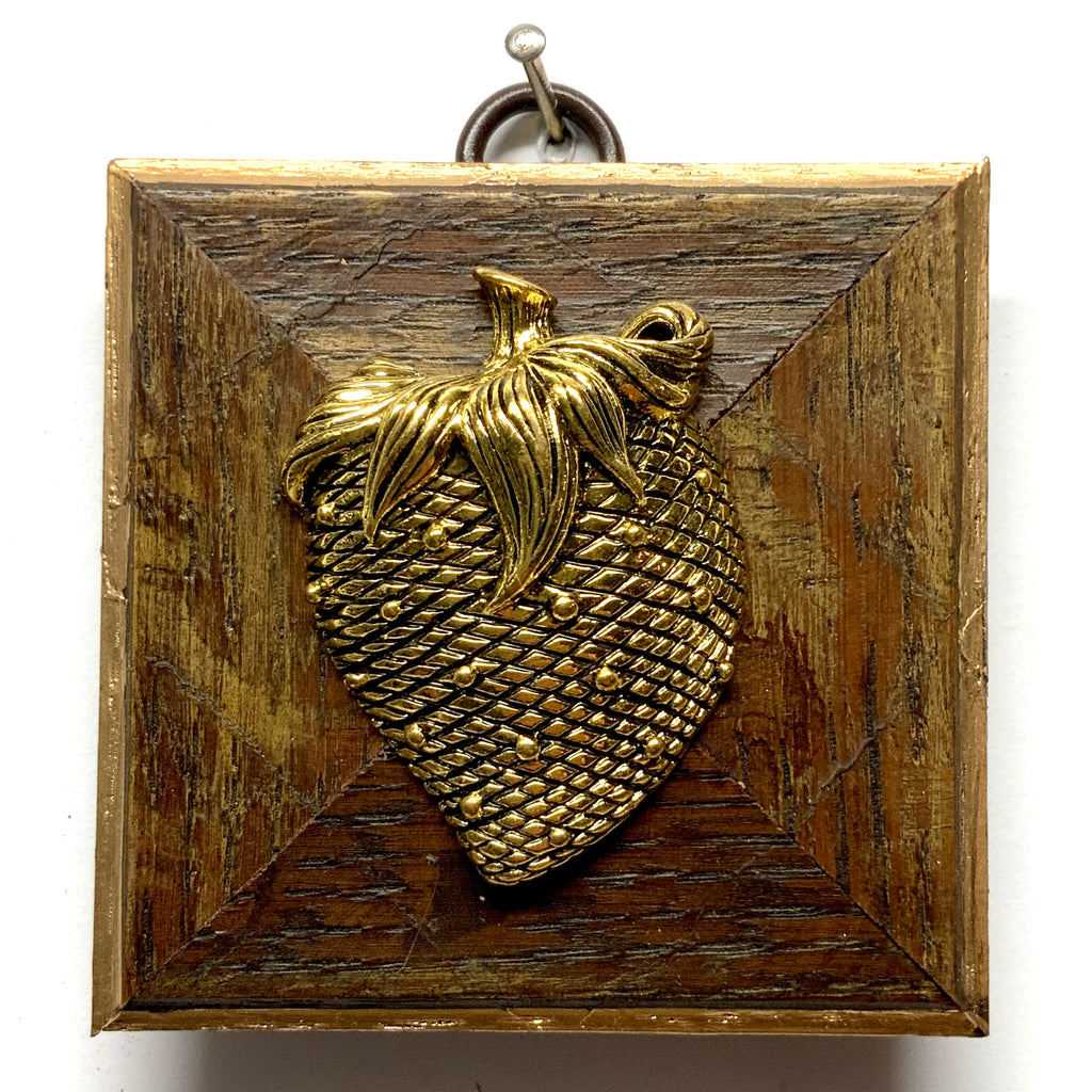 Wooden Frame with Strawberry (2.75