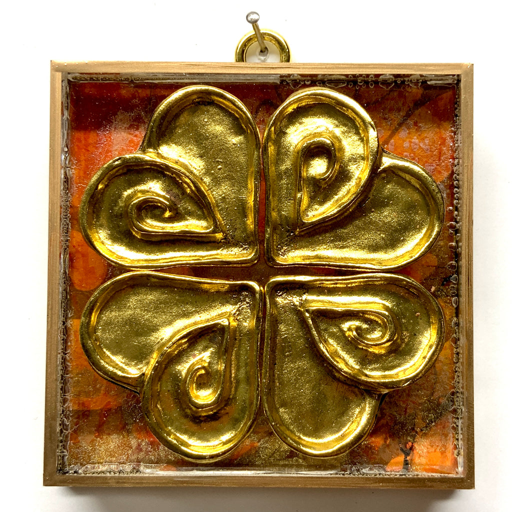 Acrylic Frame with Hearts / Slight Imperfections  (4