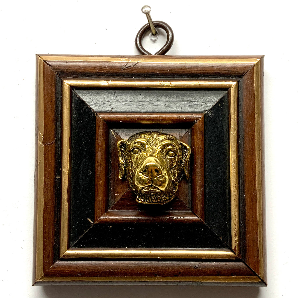 Wooden Frame with Dog (3.25