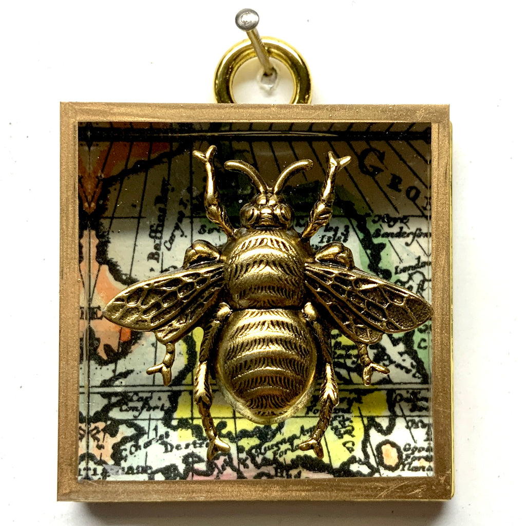 Acrylic Frame with Grande Bee / Slight Imperfections (2