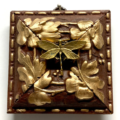 Painted Frame with Dragonfly (3.5