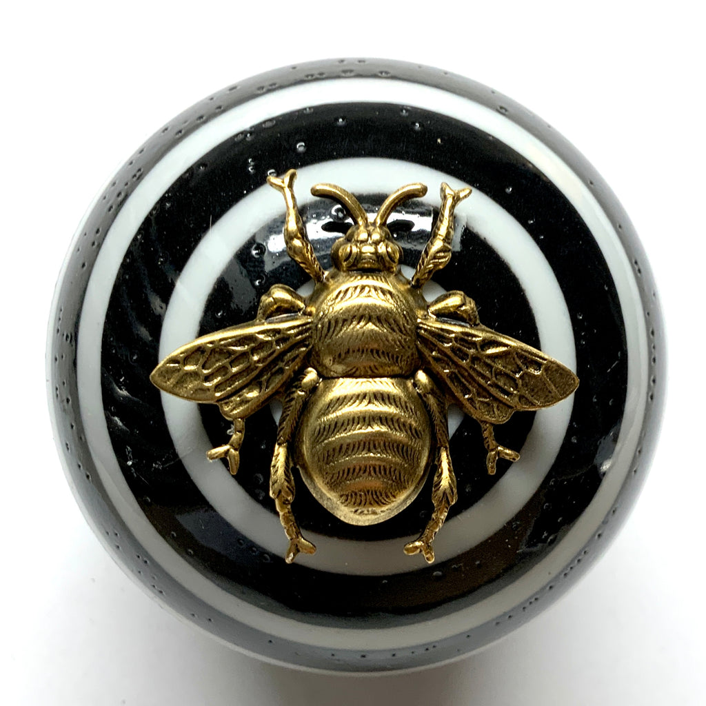 Ceramic Ball Frame with Grande Bee / Slight Imperfections (3