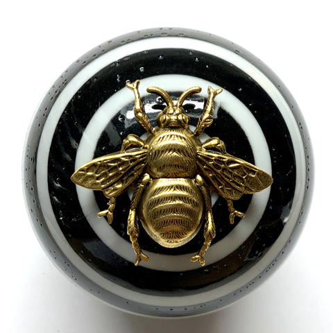 Ceramic Ball Frame with Grande Bee / Slight Imperfections (3