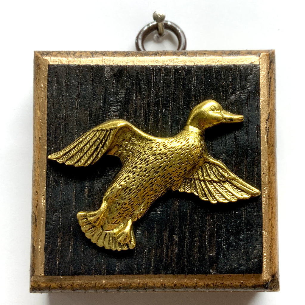 Bourbon Barrel Frame with Duck (2.5