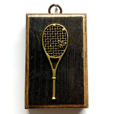 Bourbon Barrel Frame with Tennis Racquet (2.5
