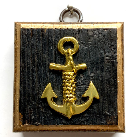 Bourbon Barrel Frame with Anchor (2.5