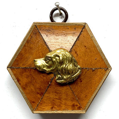 Wooden Frame with Handsome Dog (3