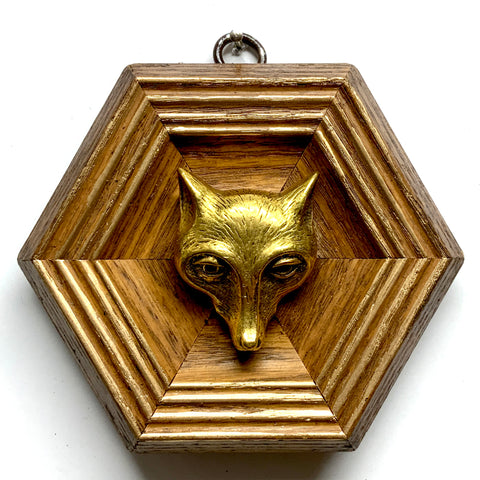 Wooden Frame with Fox (4.75