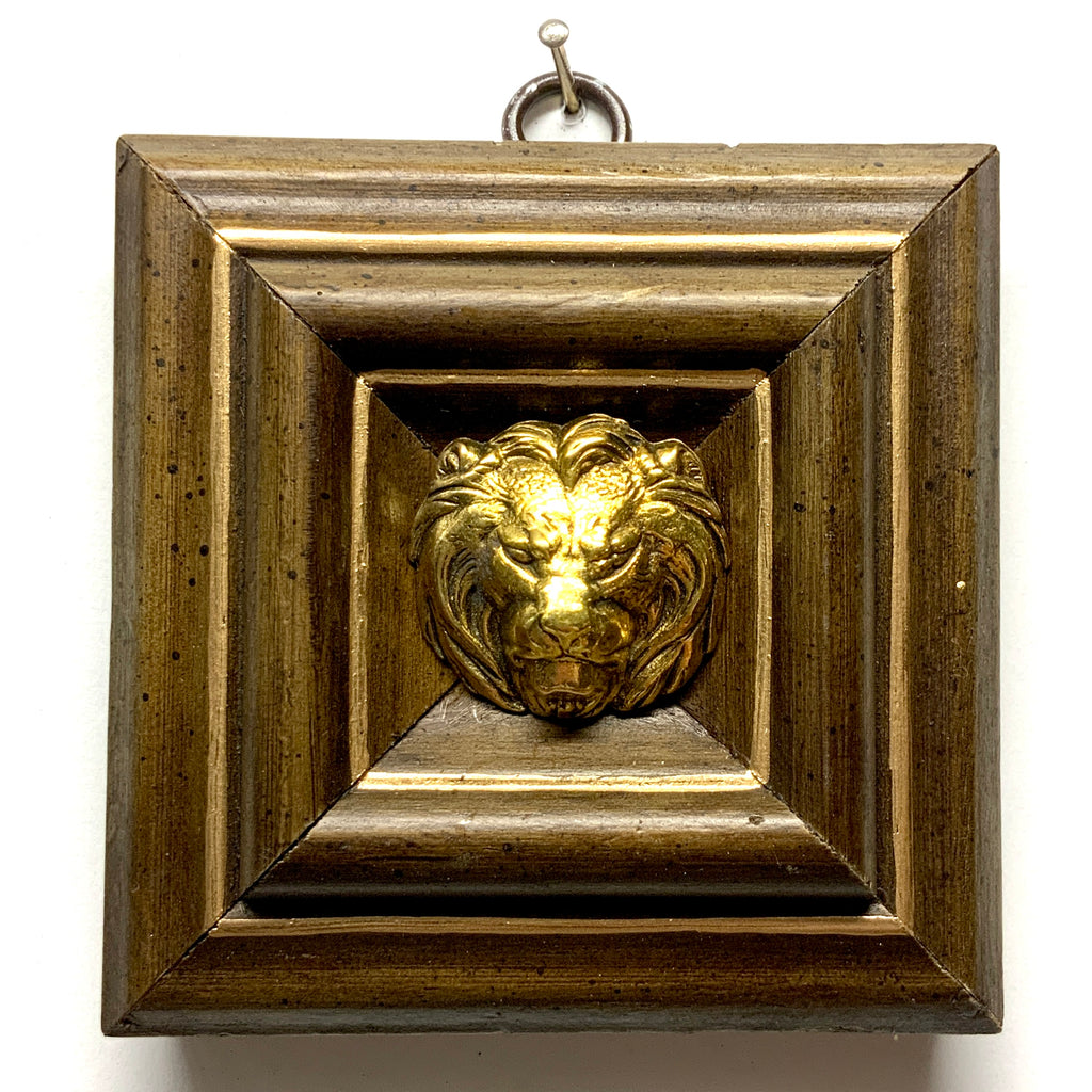 Wooden Frame with Lion (3.75