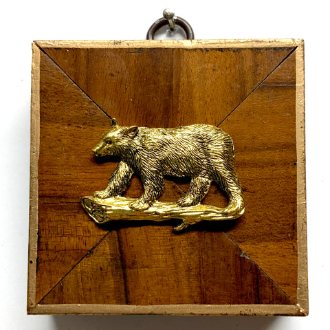 Wooden Frame with Bear (3