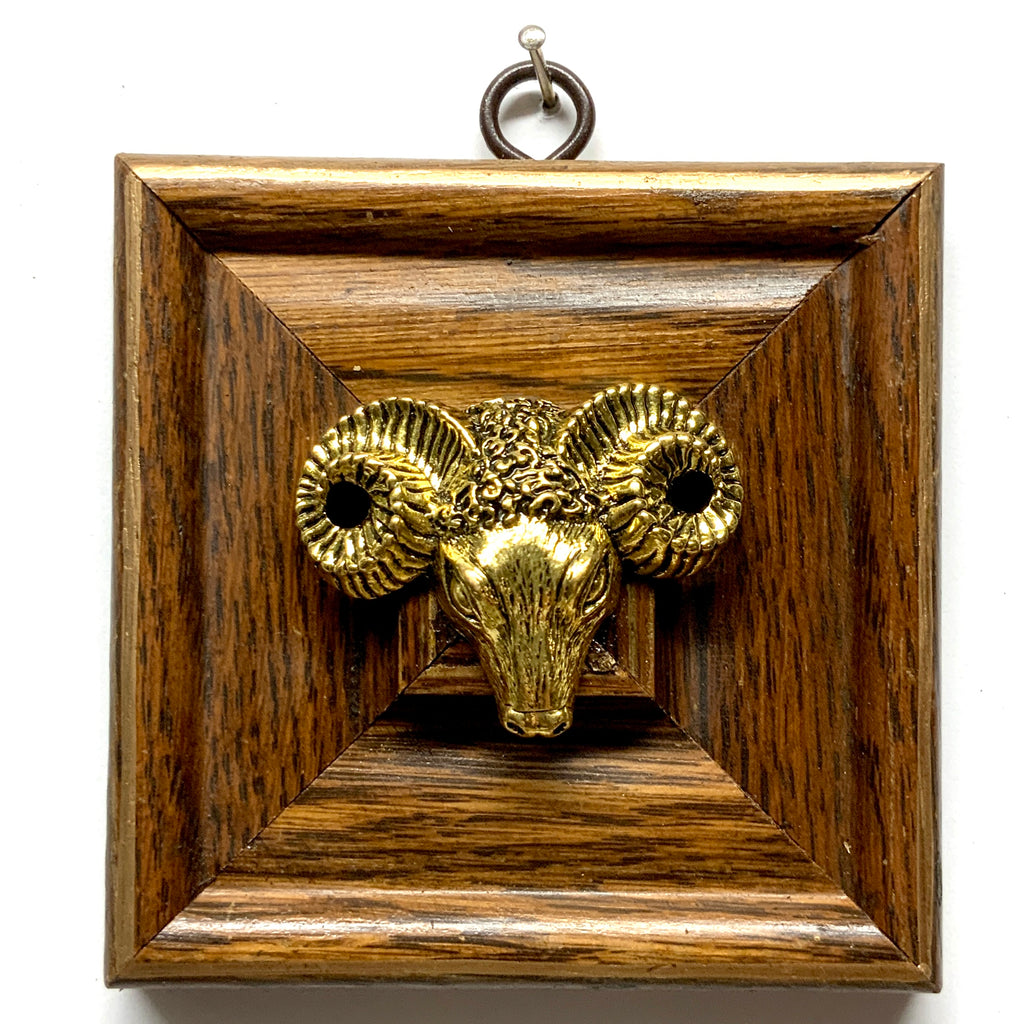 Wooden Frame with Ram (4