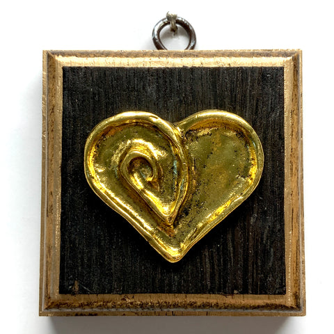 Bourbon Barrel Frame with Heart (3.25