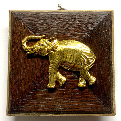 Wooden Frame with Elephant (4