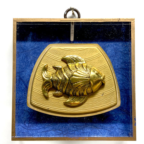 Acrylic Frame with Fish / Slight Imperfections (4