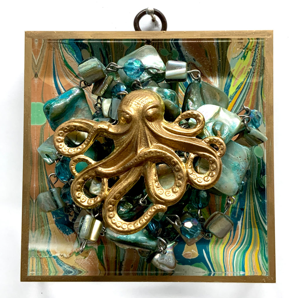 Acrylic Frame with Octopus on Necklace / Slight Imperfections (4