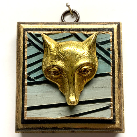 Bourbon Barrel Frame with Fox on Coromandel (3.25