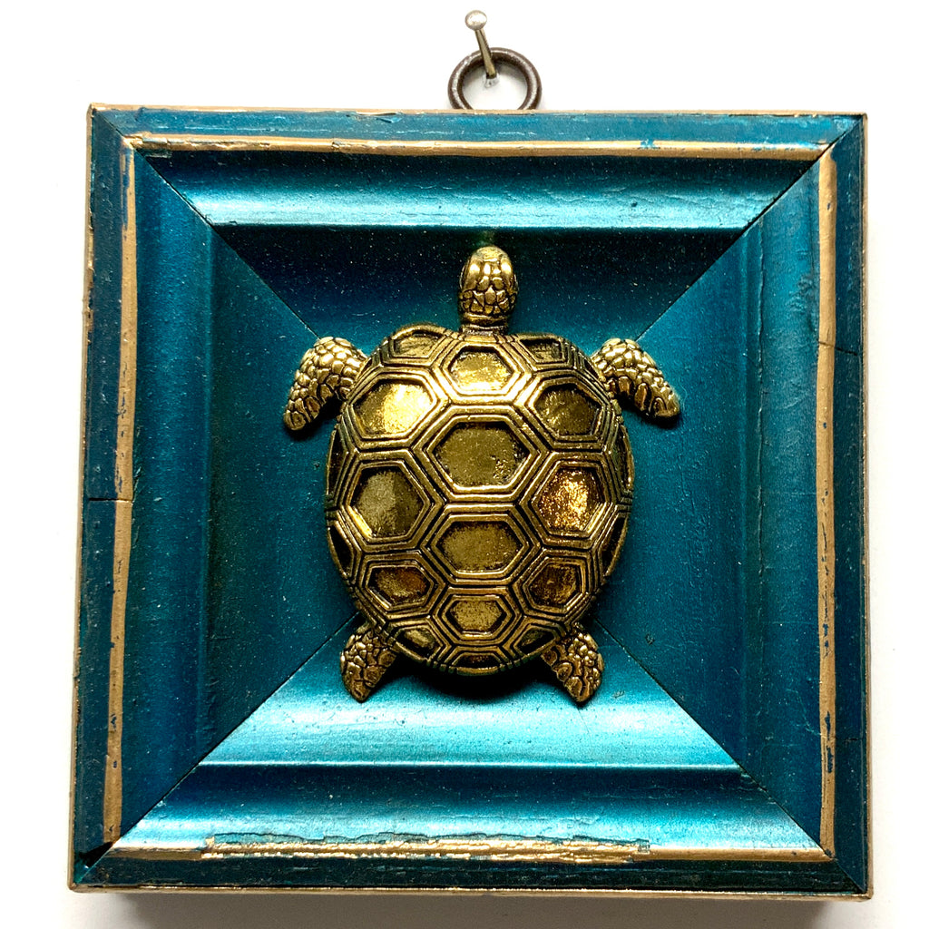 Painted Frame with Turtle (4.75