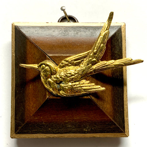 Wooden Frame with Swallow (3
