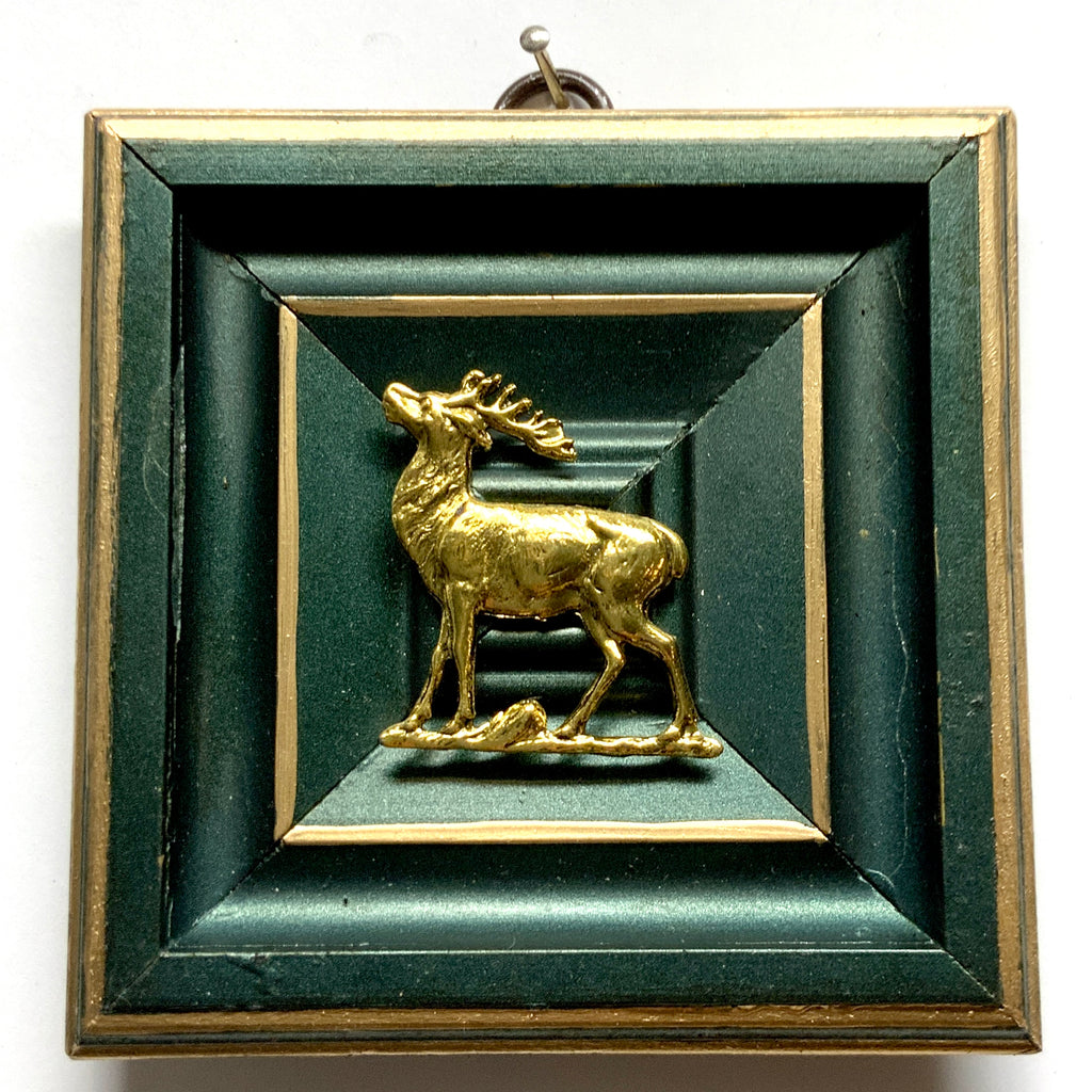 Painted Frame with Stag (4