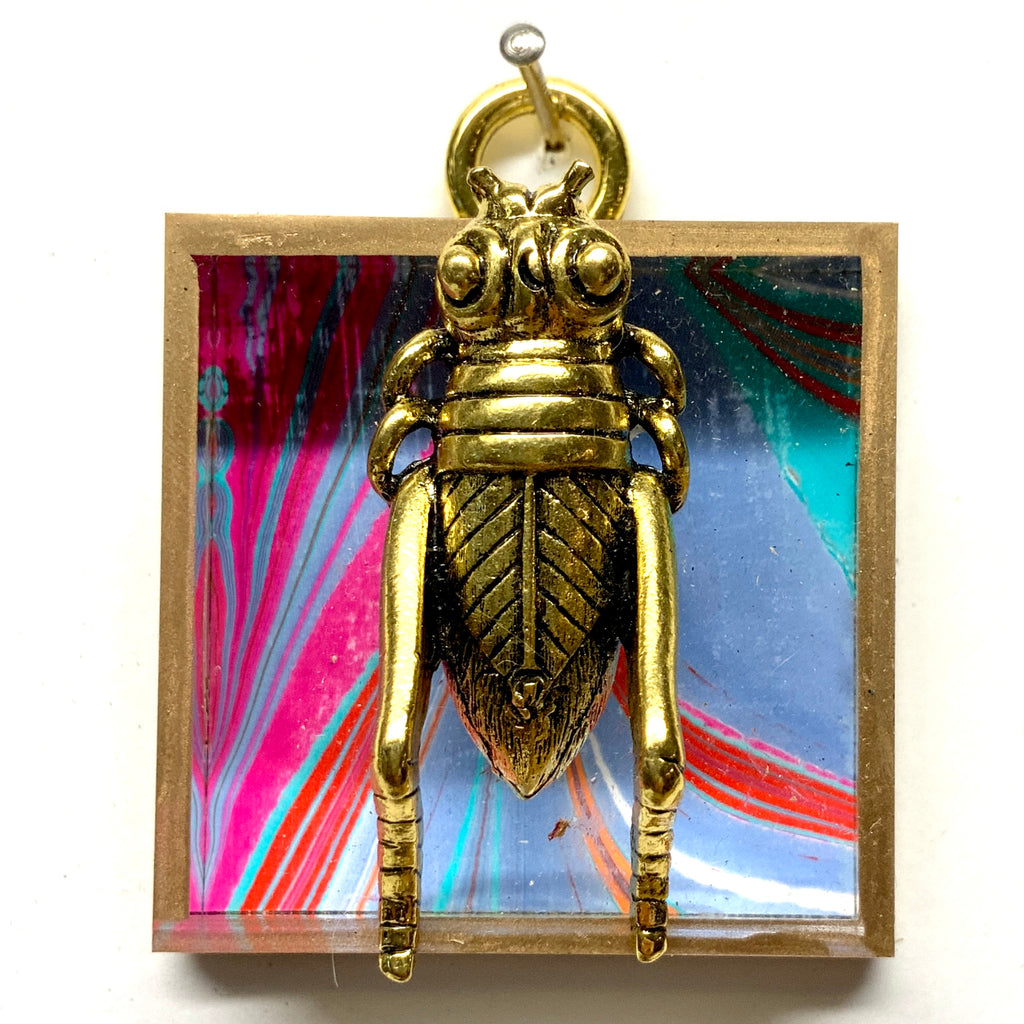 Acrylic Frame with Grasshopper / Slight Imperfections (2