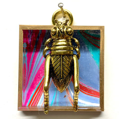 Acrylic Frame with Grasshopper / Slight Imperfections (2