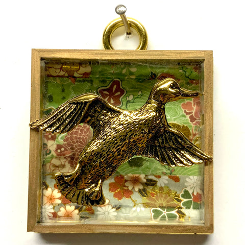 Acrylic Frame with Duck / Slight Imperfections (2