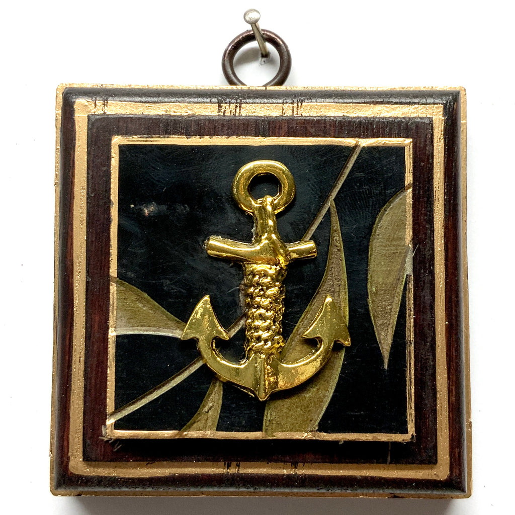 Wooden Frame with Anchor on Coromandel (3.25