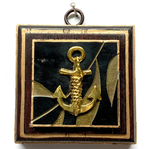 Wooden Frame with Anchor on Coromandel (3.25