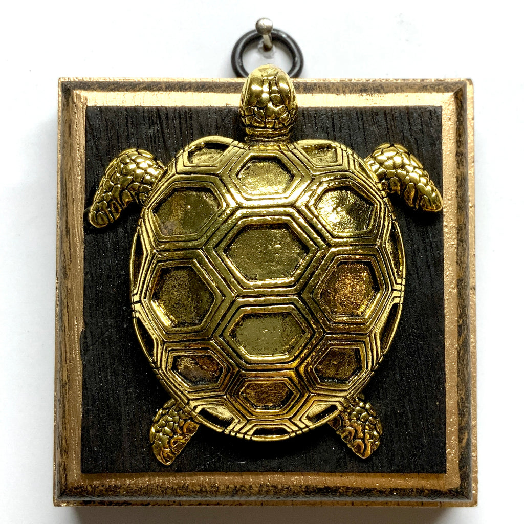 Bourbon Barrel Frame with Turtle (3.25