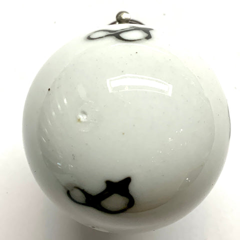 Gazing Ball Frame with Ampersand / Slight Imperfections (1.5