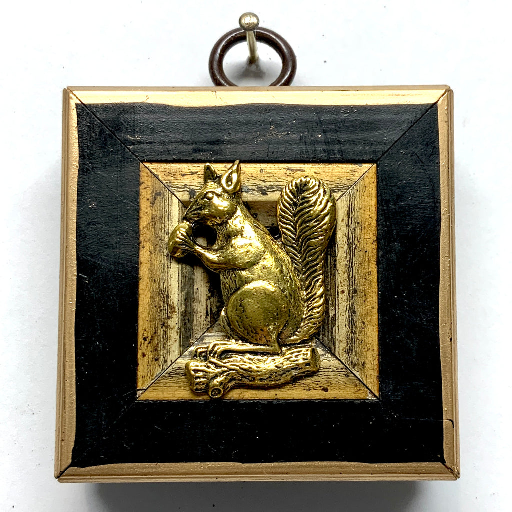 Lacquered Frame with Squirrel (2.25” wide)