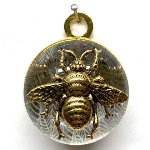 Acrylic Dome Frame with Grande Bee / Slight Imperfections (2