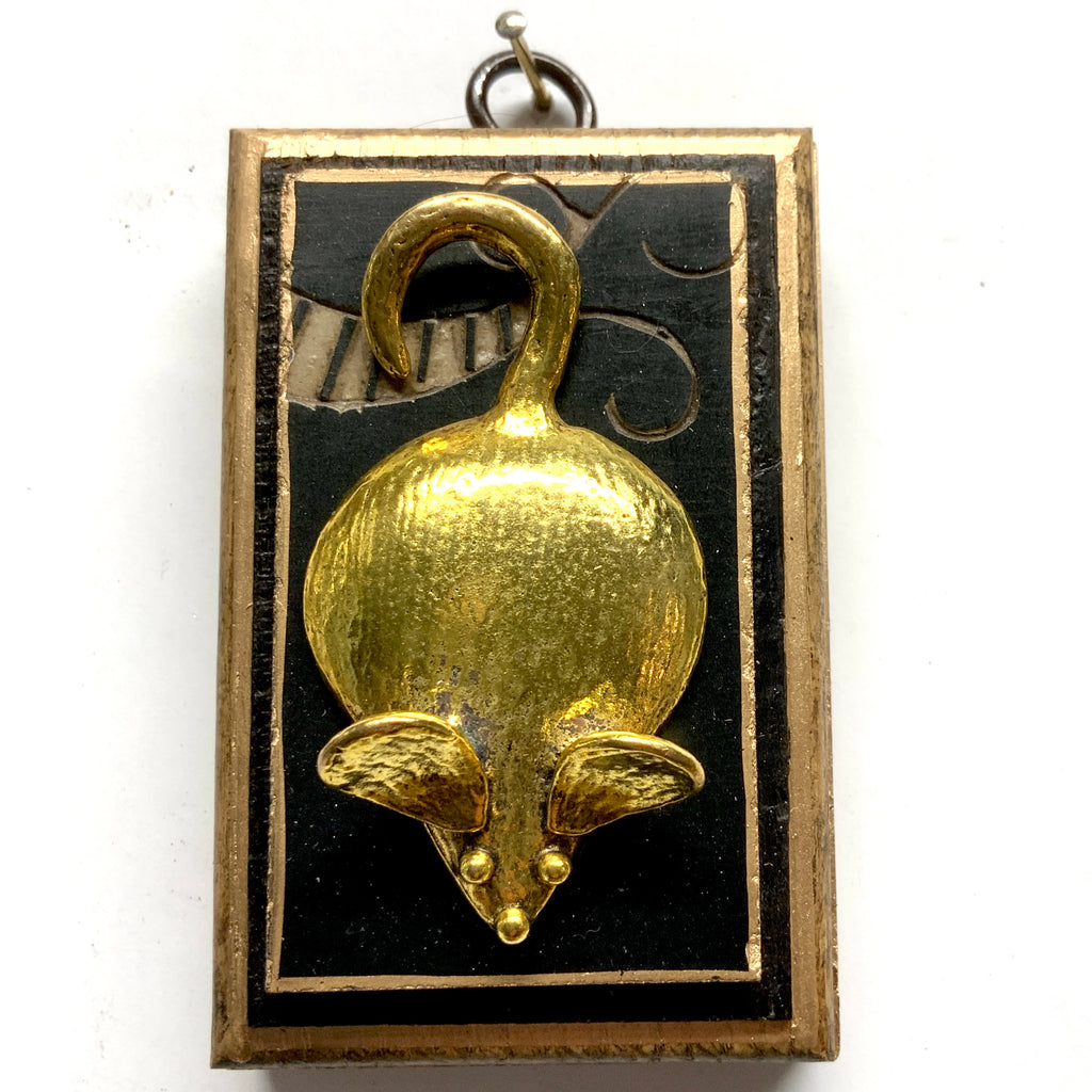 Bourbon Barrel Frame with Mouse on Coromandel (2.5