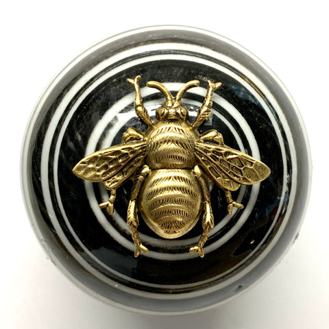 Ceramic Ball Frame with Grande Bee / Slight Imperfections (3