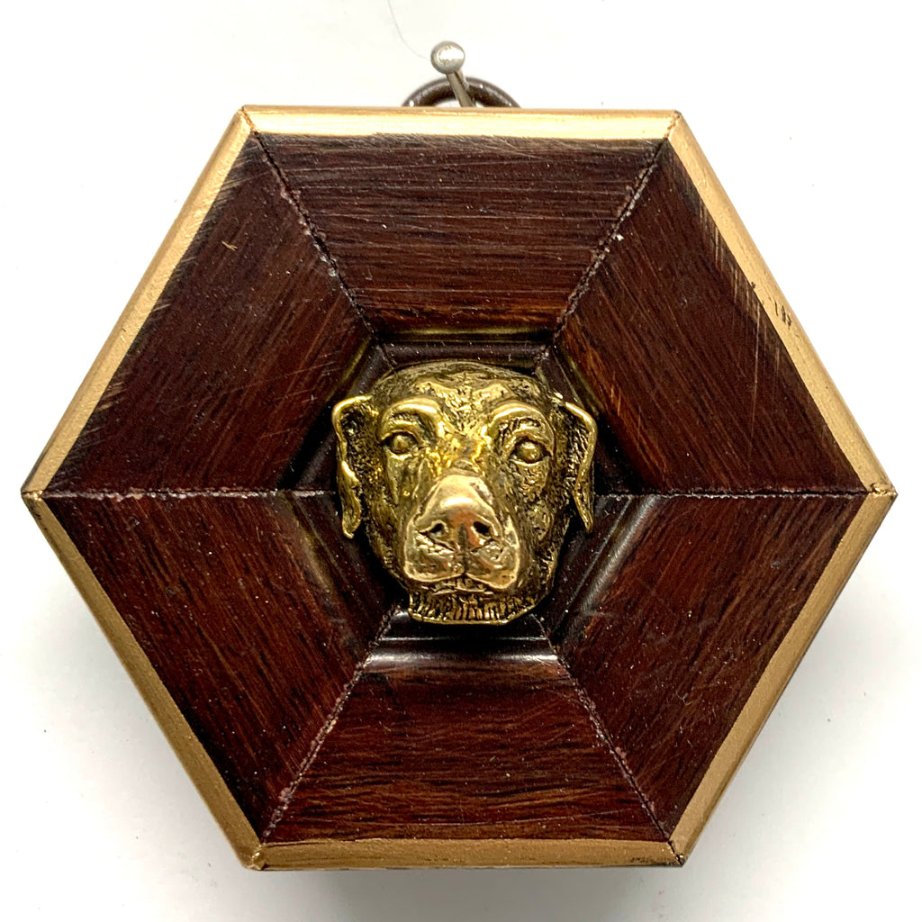 Wooden Frame with Dog (3.25