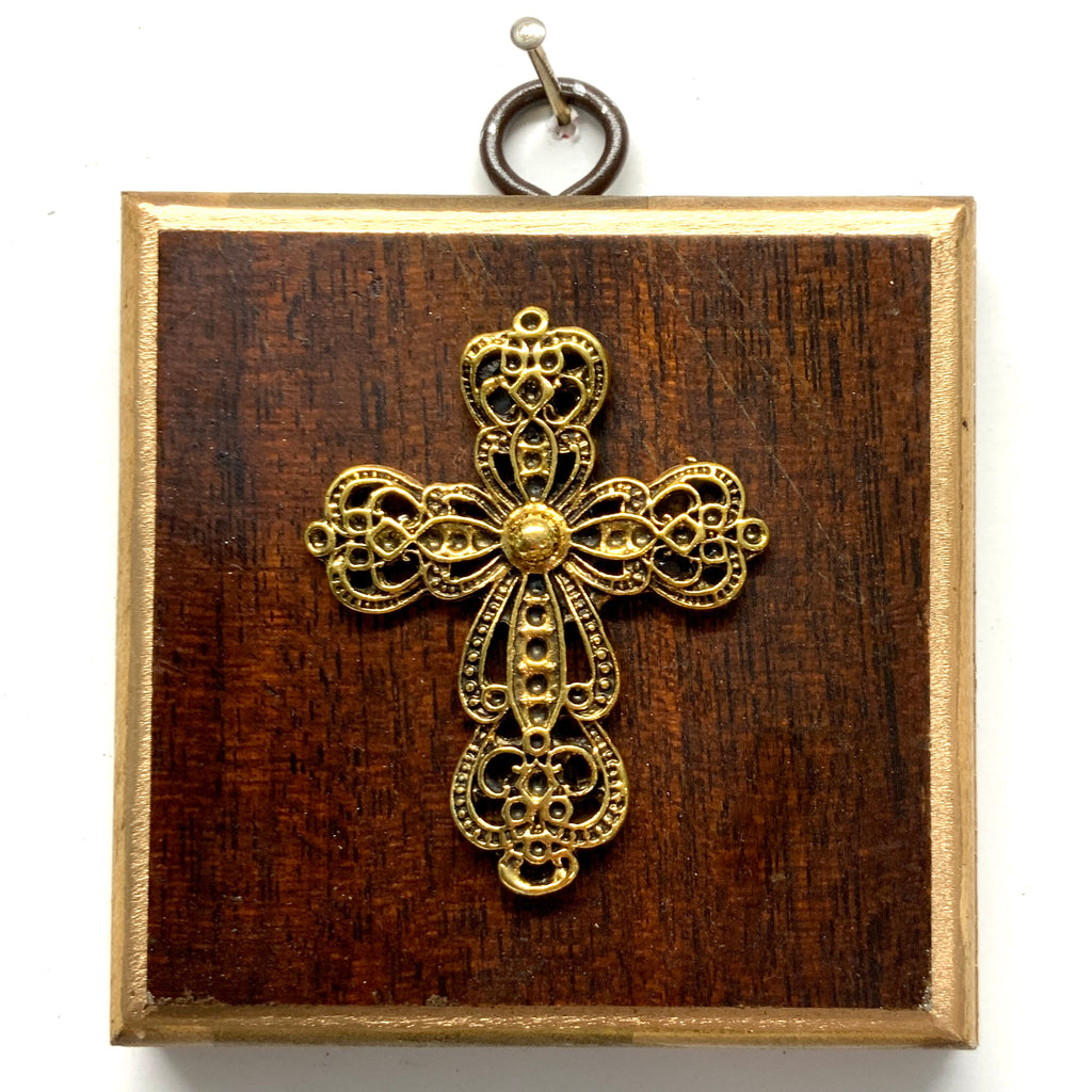 Wooden Frame with Cross (3.25