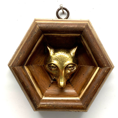 Wooden Frame with Fox (4.5