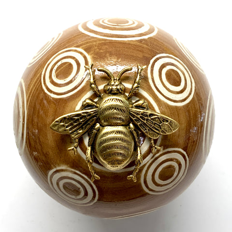 Ceramic Ball Frame with Grande Bee / Slight Imperfections (3