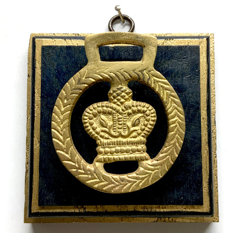 Painted Frame with Horse Brass (4